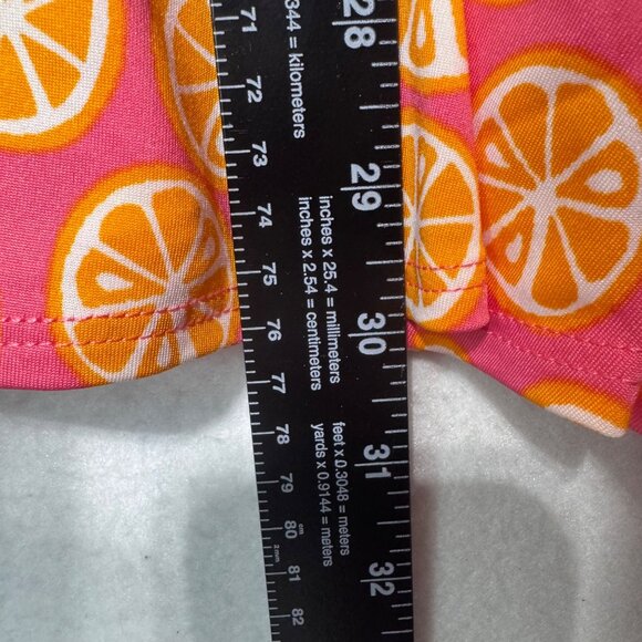 Dotdotsmile Dress Size 8/10 Pink with Oranges Print New With Tags - Picture 6 of 8